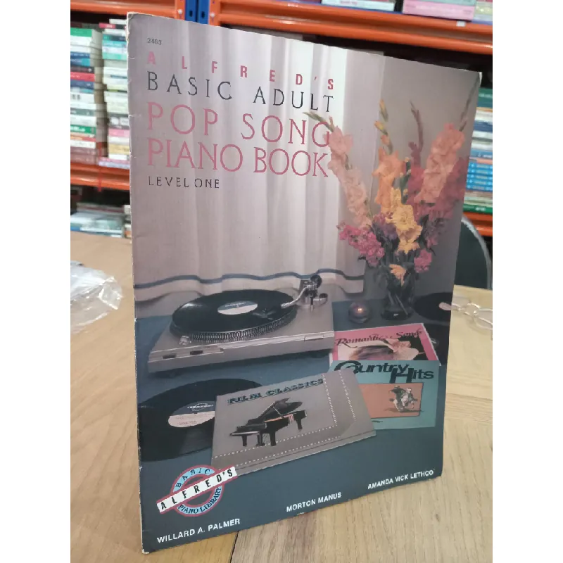 Alfred's basic adult pop song piano book, level one 557413
