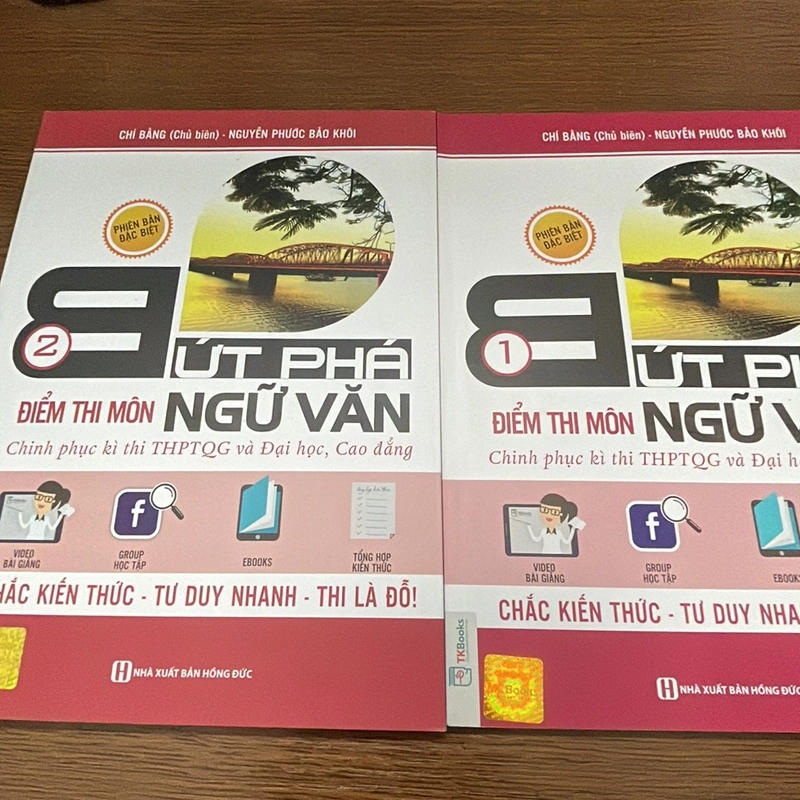 Bứt phá điểm thi môn Ngữ Văn tập 1 2 phiên bản đặc biệt Chí Bằng 358632