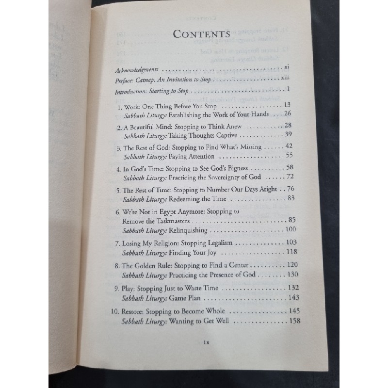 THE REST OF GOD : Restoring Your Soul By Restoring Sabbath - Mark Buchanan 160175