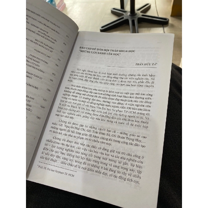 Kỷ yếu hội thảo quốc tế: Những lằn ranh văn học 1013068