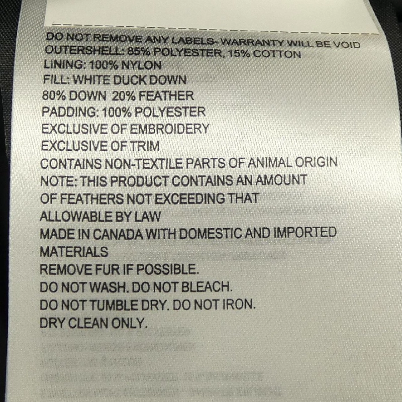 【Khuyến mãi】Áo khoác lông Canada Goose 644106