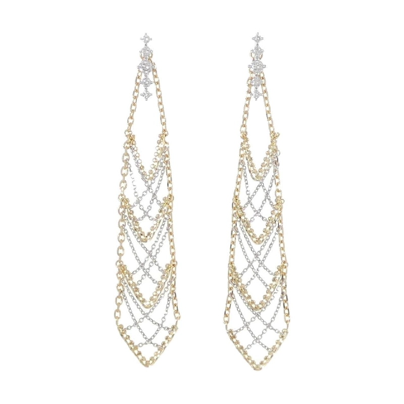 K18YG/K18WG Bông tai kim cương 0.30CT - Hàng hiệu Chính hãng 876849