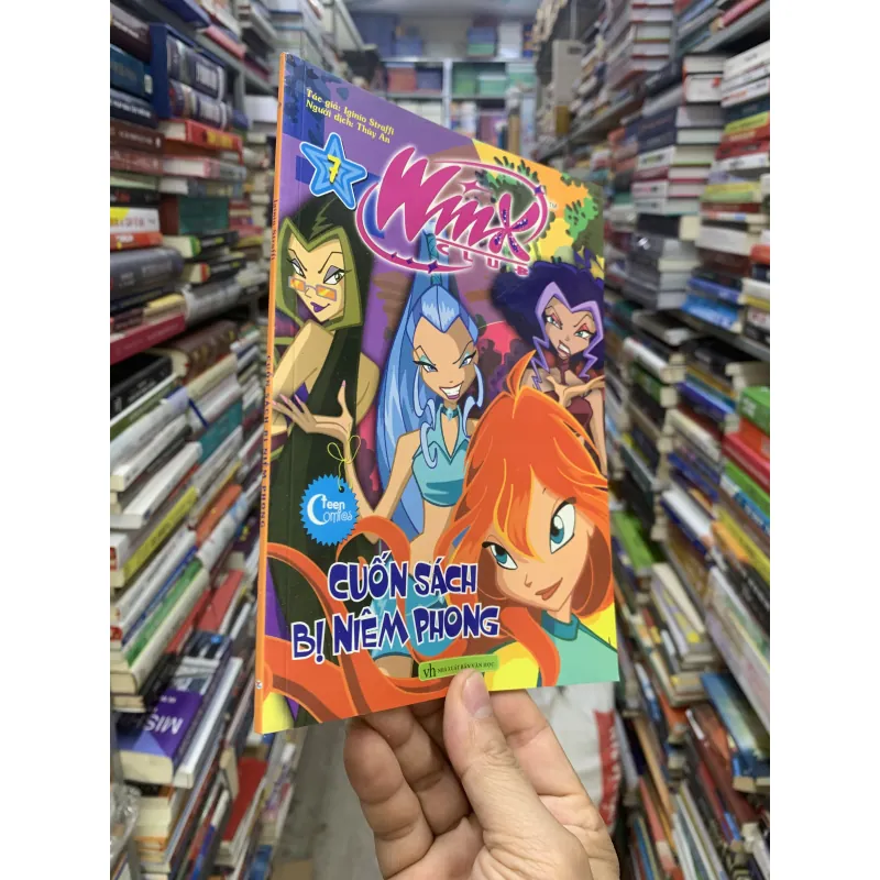 Truyện tranh winx công chúa phép thuật. Combo 8 cuốn tập 3 đến 10.  961412