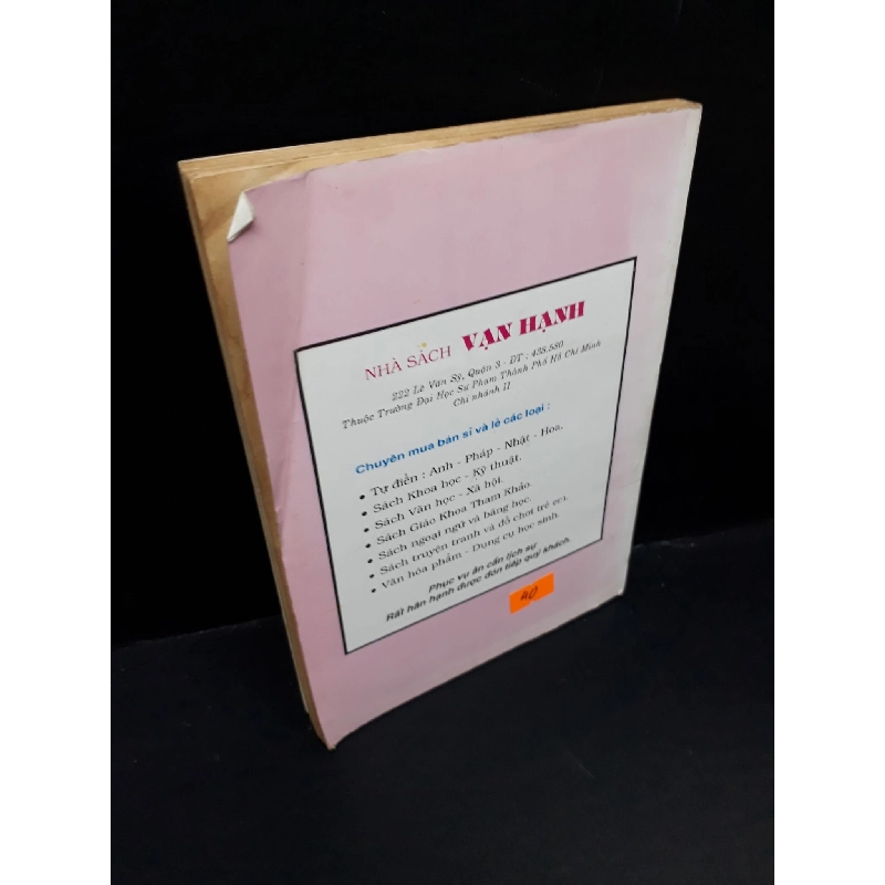 301 câu đàm thoại tiếng hoa tập 2 mới 70% bẩn bìa, ố vàng, có chữ viết 1997 HCM1410 Đỗ Chiêu Đức HỌC NGOẠI NGỮ 916898