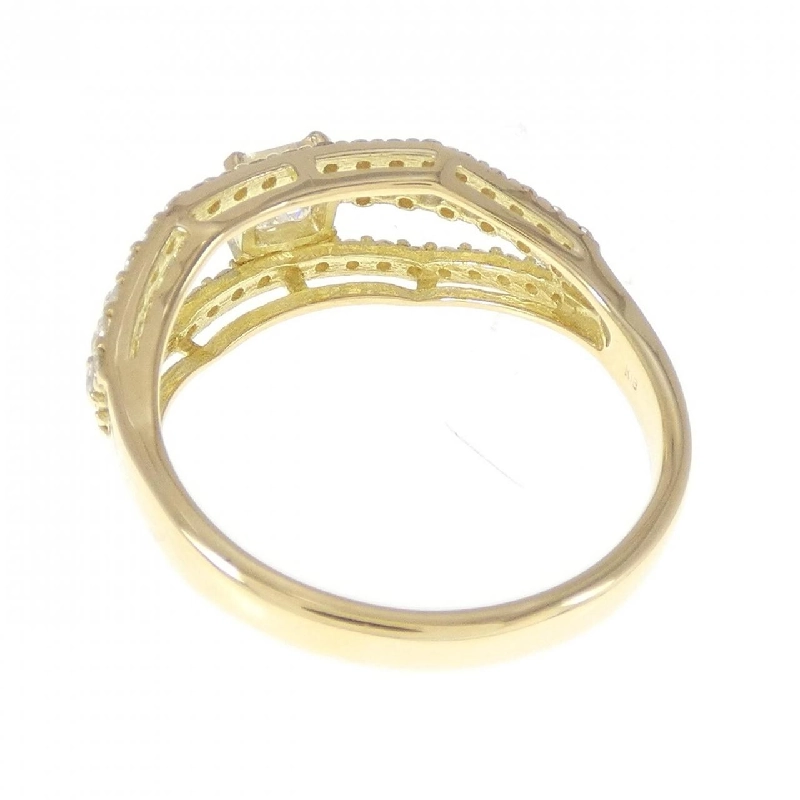 Nhẫn kim cương K18YG 0.256CT 672577