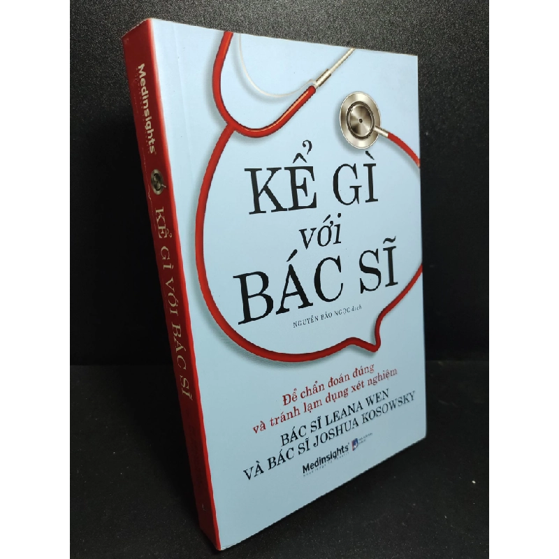 [59K/kg] Kể gì với bác sĩ Bác sĩ Leana Wen và Bác sĩ Joshua Kosowsky 2021 mới 90% HCM 0411 365073
