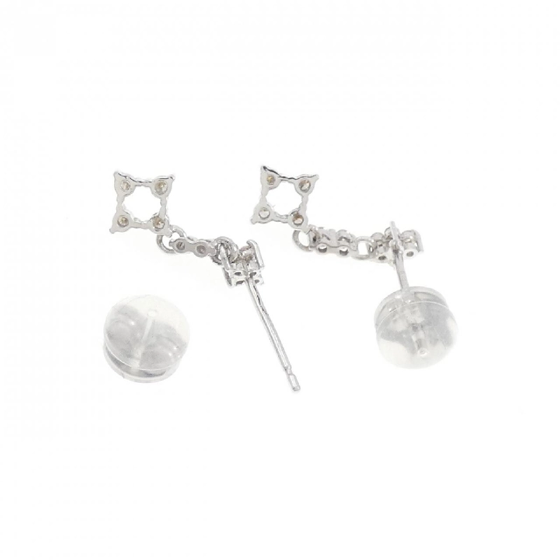 K18WG Bông tai kim cương 0.18CT - Hàng hiệu Chính hãng 868891