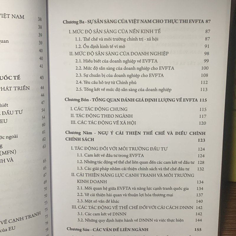 Hiệp Định Thương Mại Tự Do VN-EU: tác động thể chế và điều chỉnh chính sách ở VN 162439