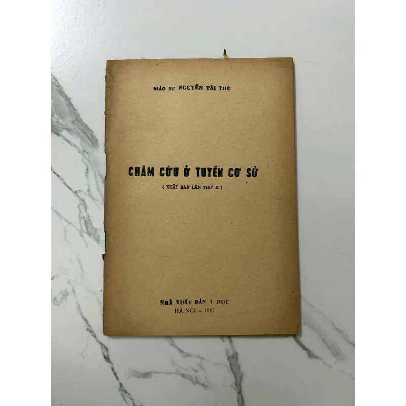 Châm cứu ở tuyến cơ sở - Giáo sư Nguyễn Tài Thu 1023343