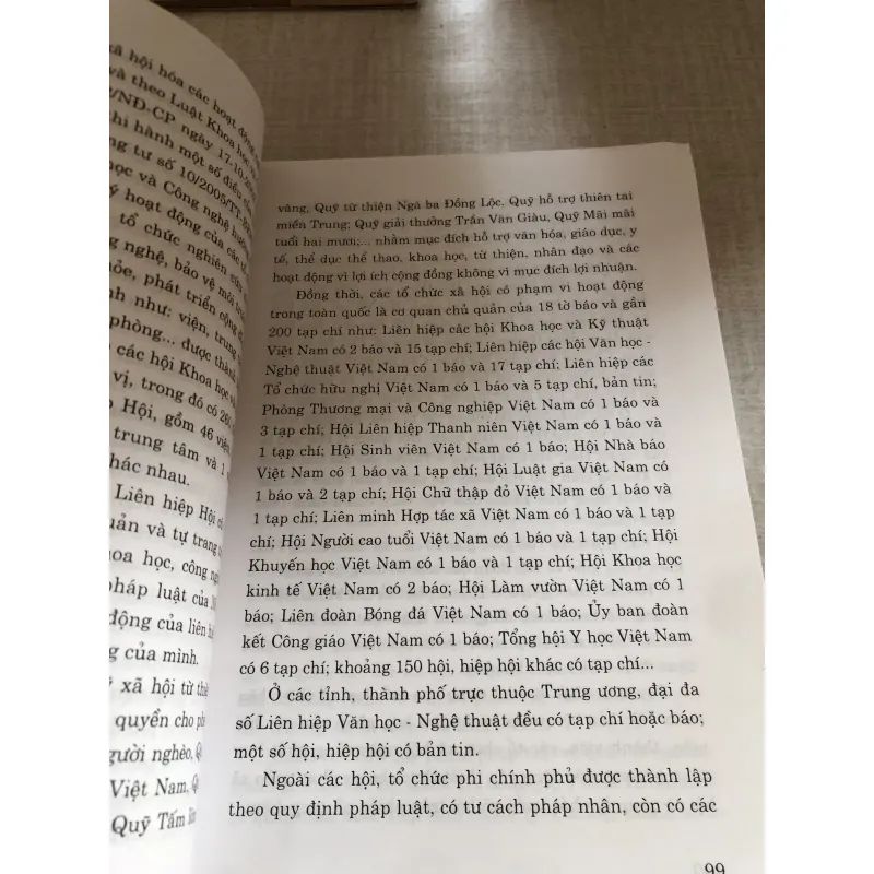 Vai trò của các tổ chức xã hội đối với phát triển và quản lý xã hội 780668
