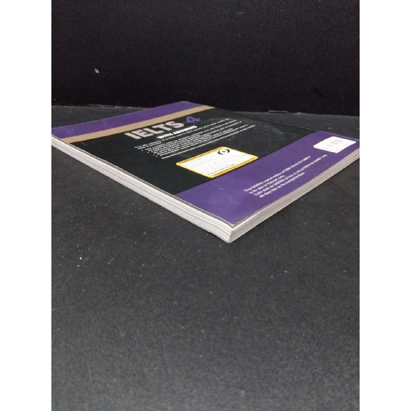 Cambridge English IELTS examination papers with answers 4 mới 80% bẩn bìa, ố nhẹ, lỗi trang, có chữ viết HCM1209 Cambridge Esol HỌC NGOẠI NGỮ 916625