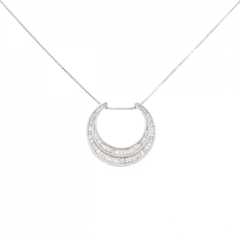 K18WG Dây chuyền kim cương 0.72CT - Hàng hiệu Chính hãng 859875