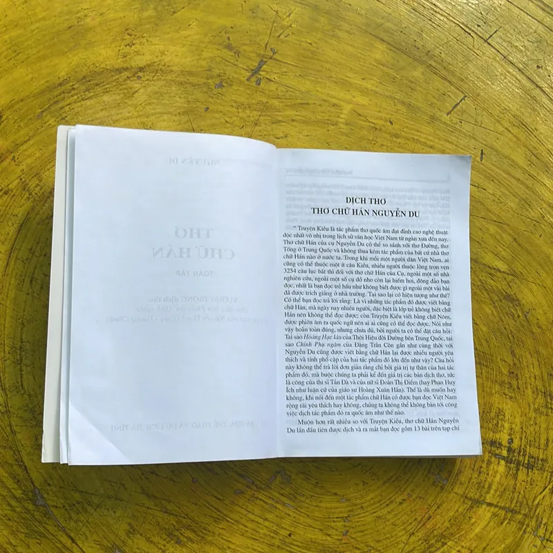 THƠ CHỮ HÁN NGUYỄN DU TOÀN TẬP- VƯƠNG TRỌNG DỊCH THƠ 609892