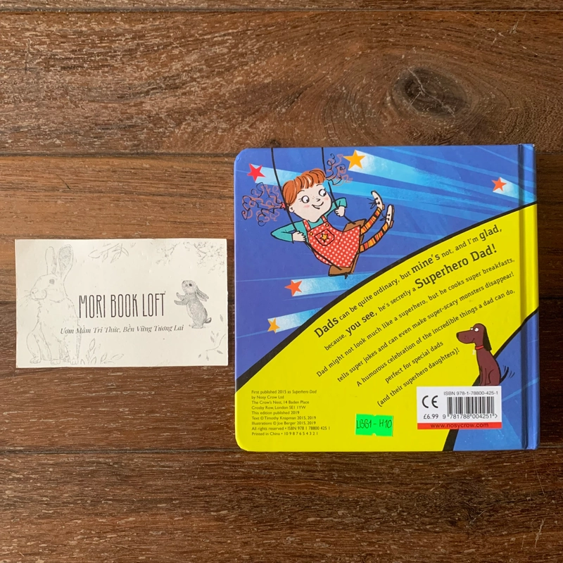 Sách ngoại văn Superhero Dad and Daughter, Board Book, Used, Bìa cứng 505953