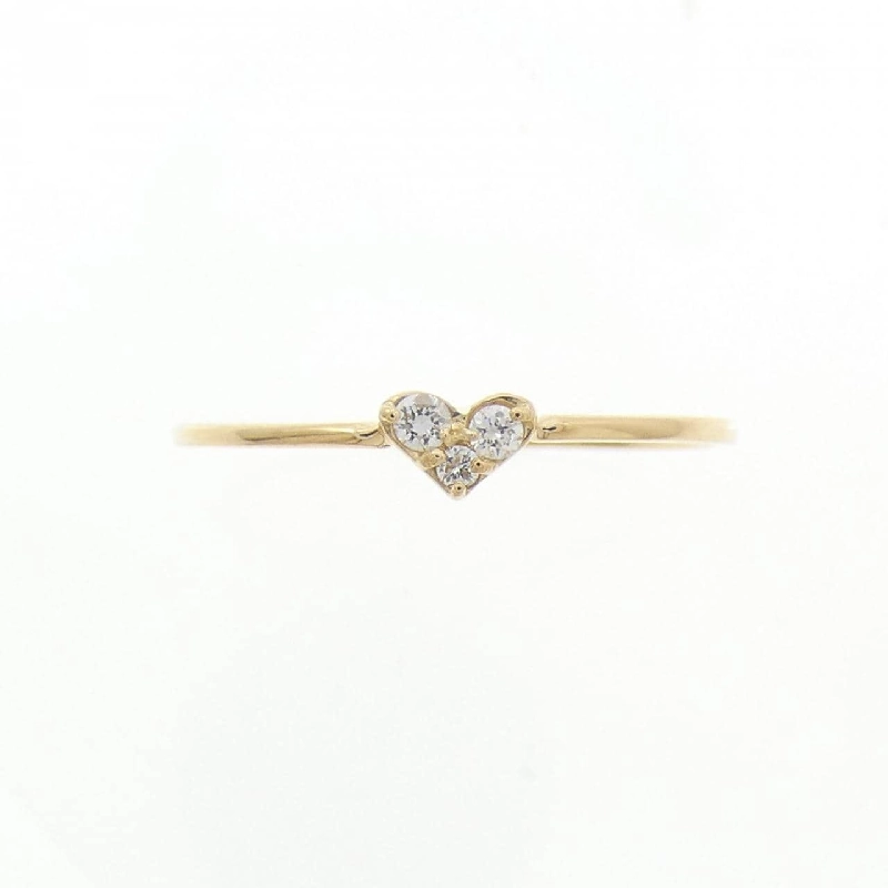 Nhẫn kim cương hình trái tim K18YG 0.05CT - Hàng hiệu chính hãng 848308