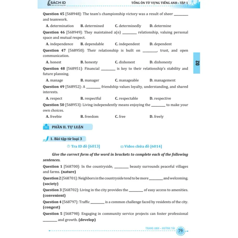 Combo Tổng Ôn Từ Vựng Tiếng Anh Tập 1, Tập 2 799221