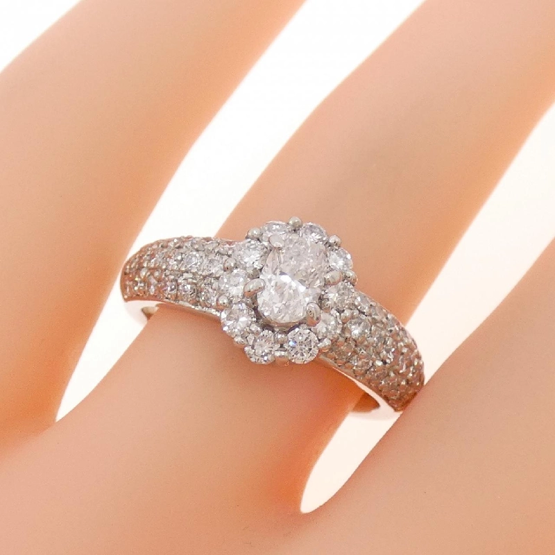 Nhẫn kim cương Pave PT900 0.39CT - Hàng hiệu Authentic 851972
