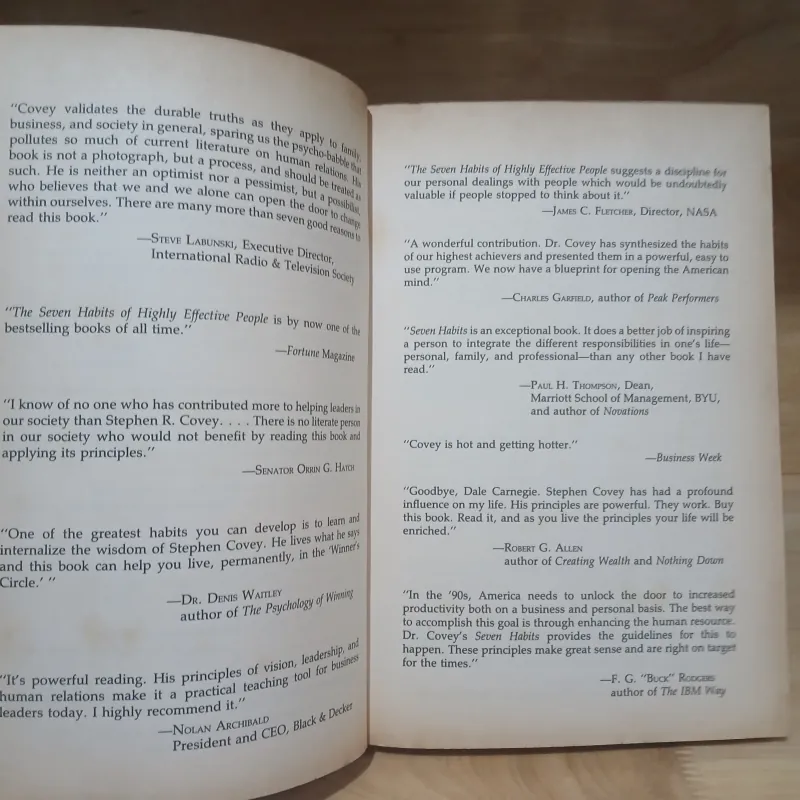 7 Habits of Highly Effective People - Stephen R.Covey 928389