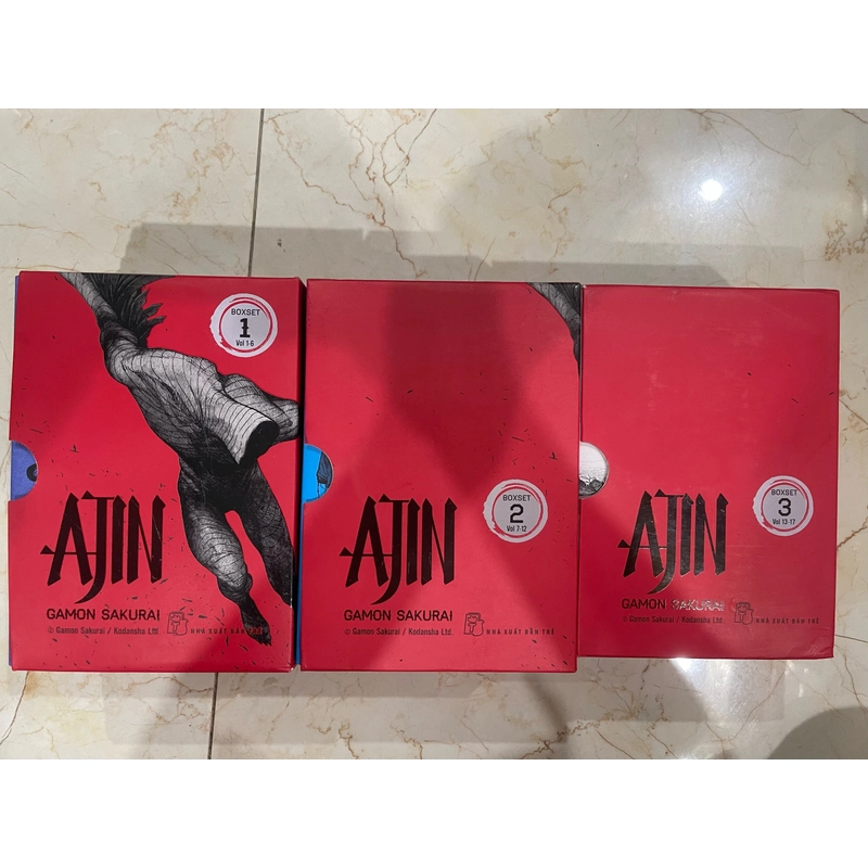AJIN 3 box full bộ 17 tập 479658
