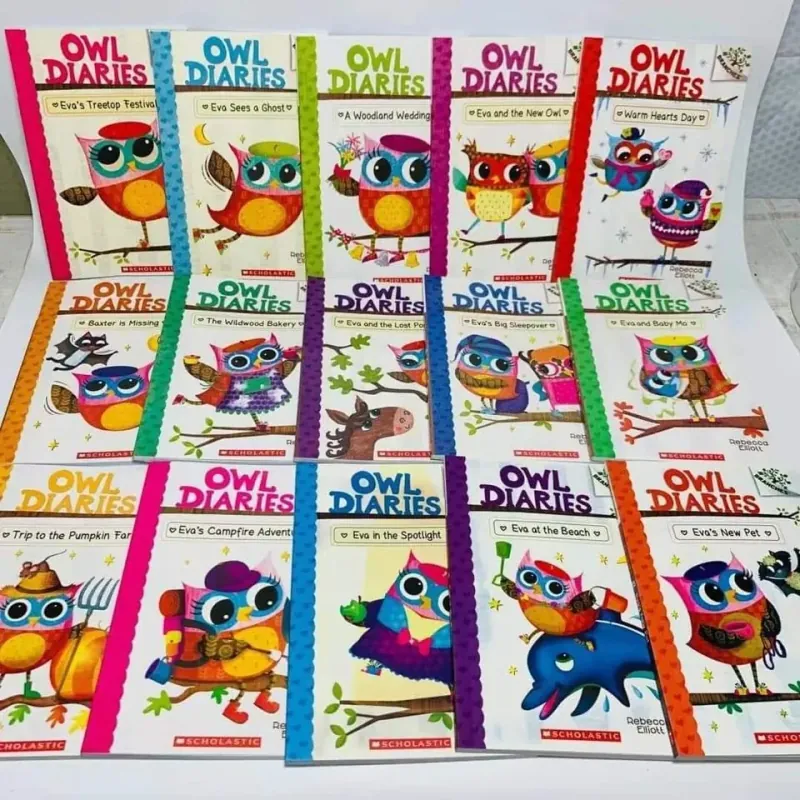 Owl Diaries (Sách nhập) - Full bộ mới nhất 19 quyển + File Mp3 760020