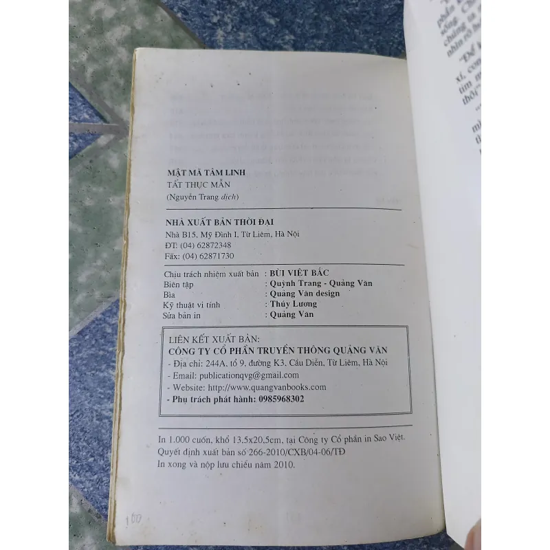 Mật mã tâm linh - Tất Thục Mẫn 756207