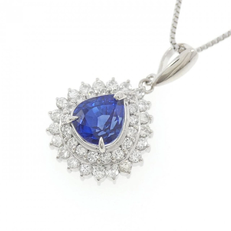 Dây chuyền Sapphire PT900/PT850 1.45CT - Hàng hiệu Chính hãng 857080