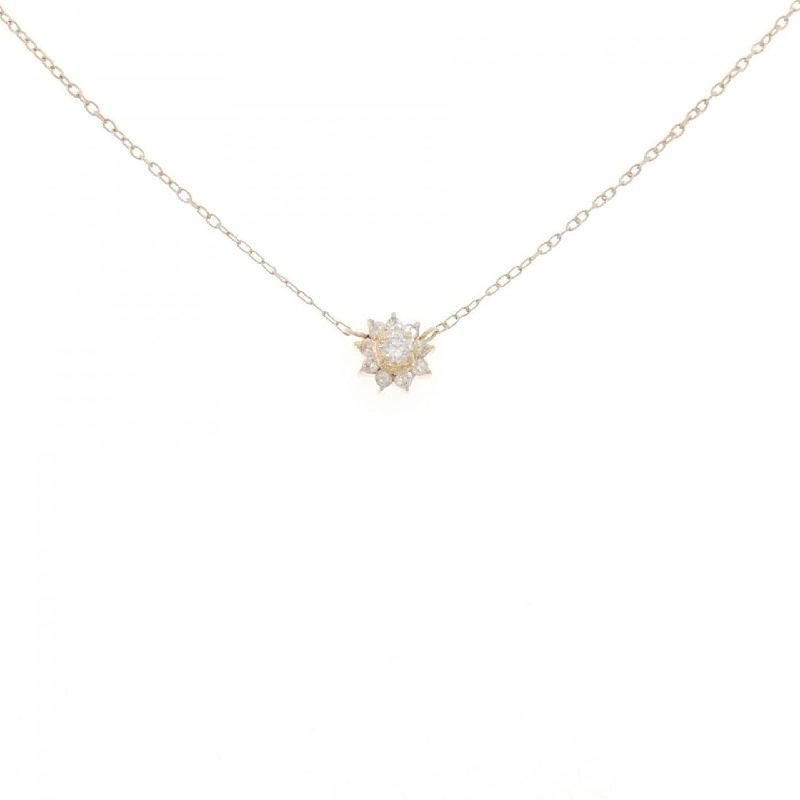 Dây chuyền kim cương K18YG 0.15CT - Hàng hiệu Chính hãng 868258