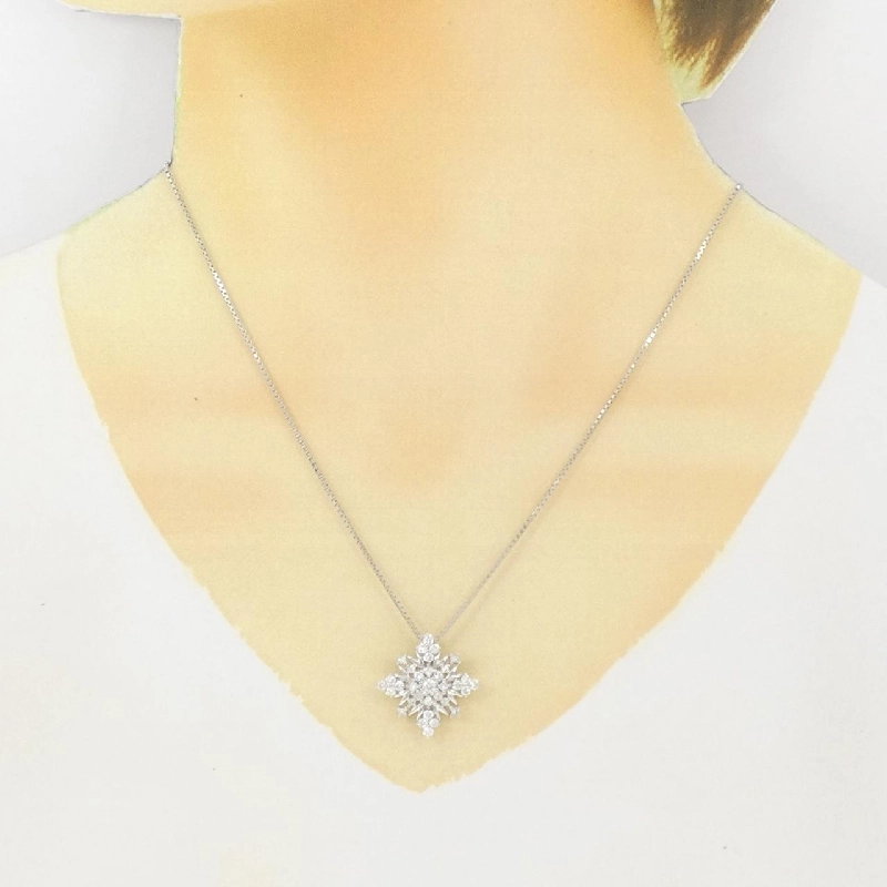 Dây chuyền kim cương PT950/PT850 0.90CT - Hàng hiệu Chính hãng 861957