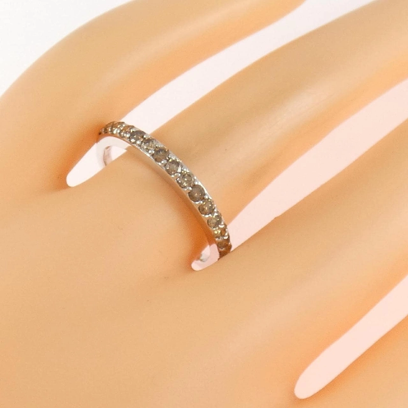 Nhẫn kim cương K18WG Half Eternity 0.55CT - Hàng hiệu Authentic 849952