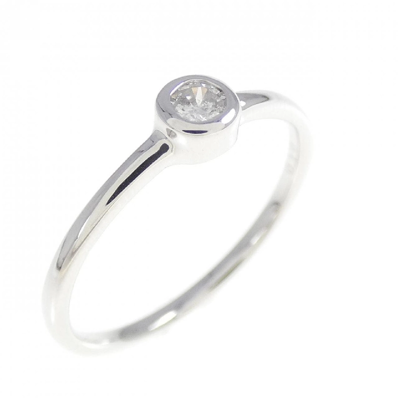 Nhẫn kim cương K10WG 0.10CT 669404