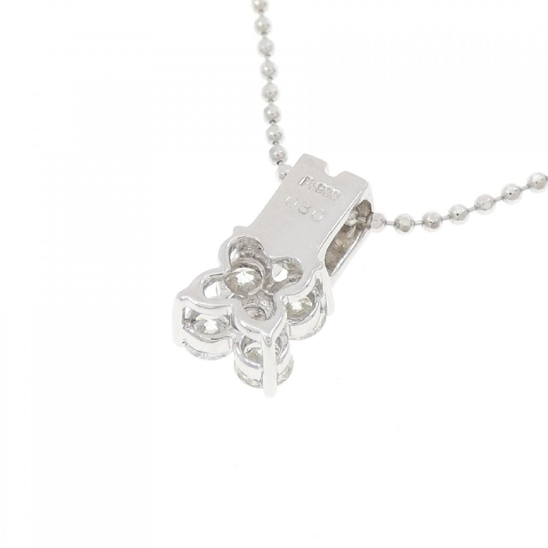 Dây chuyền kim cương hoa PT900/PT850 0.30CT - Hàng hiệu Chính hãng 861308