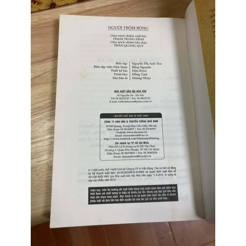 Người Trộm Bóng - Marc Levy 936262