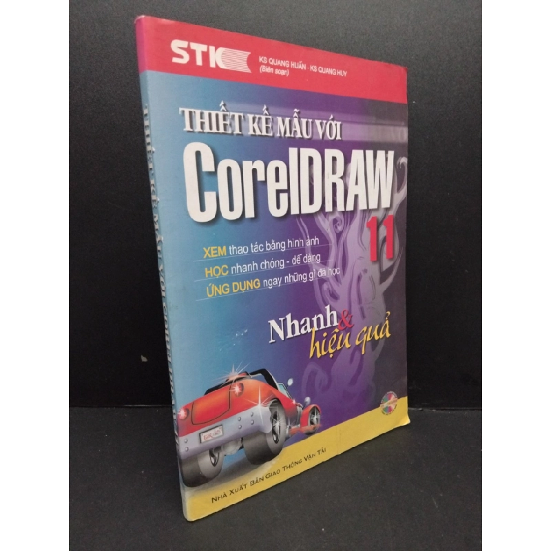 [Phiên Chợ Sách Cũ] Thiết kế mẫu với CoreIDRAW 11 2003 2303 426617