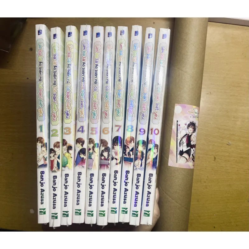 Combo 1-10 Truyện tranh Úm ba la hoá ra cô bạn biết yêu kèm poster trạm ipm 746843