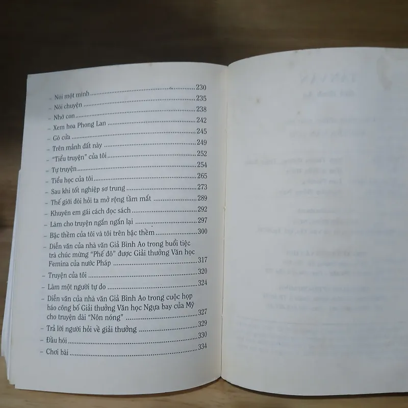 Tản Văn - Giả Bình Ao 599843