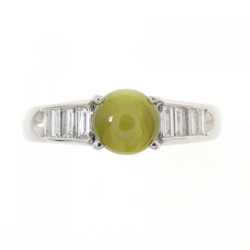 Nhẫn PT900 Chrysoberyl Cat's Eye 1.63CT - Hàng hiệu Chính hãng 850562