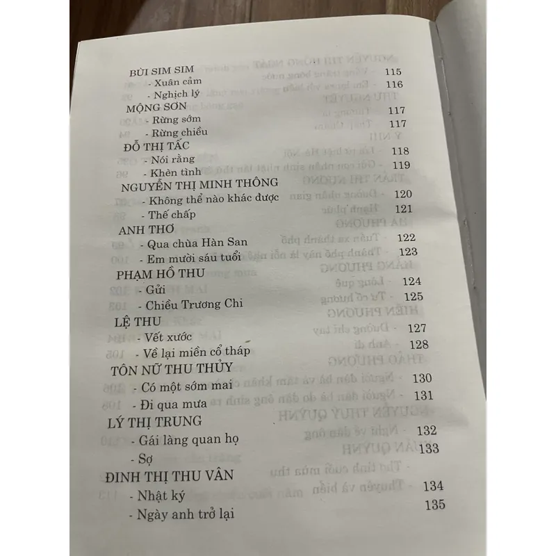 Thơ văn nữ Việt Nam - hơn 850 trang, bìa cứng  697134