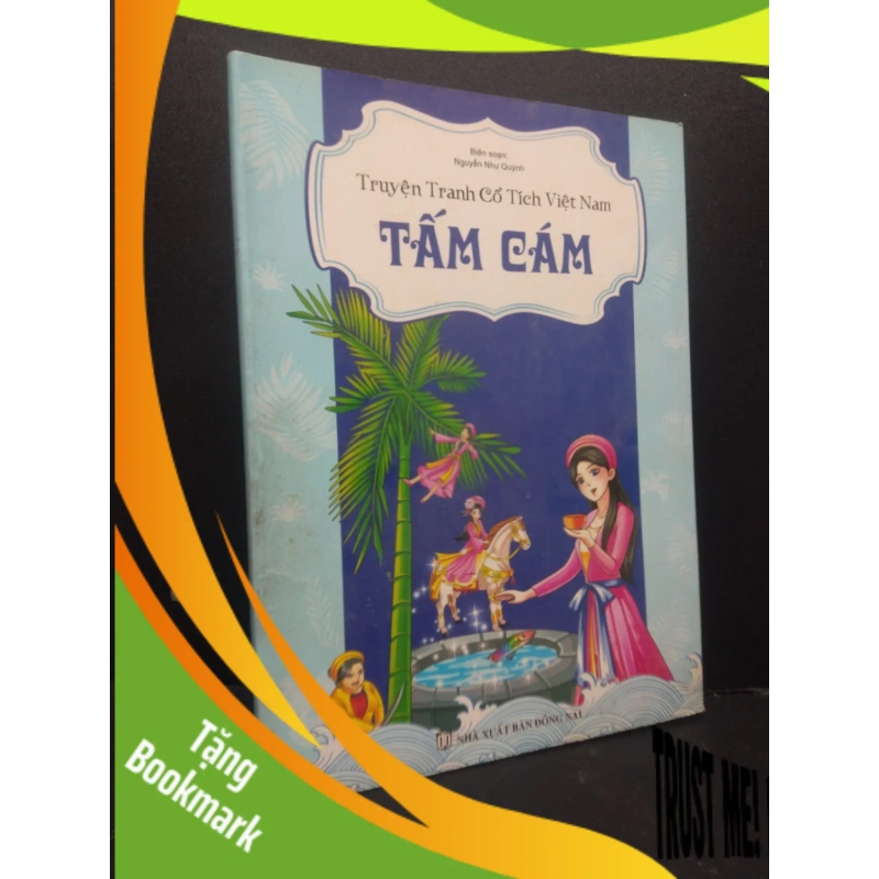 (TẶNG BOOKMARK) Truyện tranh cổ tích Việt Nam Tấm Cám mới 80% bẩn bìa, tróc gáy nhẹ 2020 RBK2705 Nguyễn Như Quỳnh TRUYỆN TRANH 955000