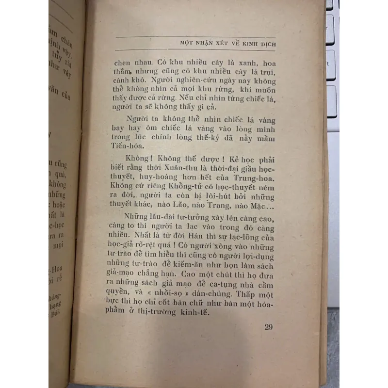 MỘT NHẬN XÉT VỀ KINH DỊCH - NGUYỄN UYỂN DIỄM 728497
