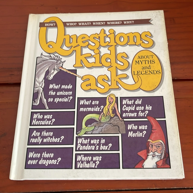 PICTURE BOOK questions and ask about myths and legends 536697