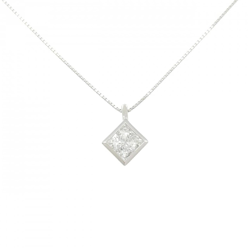 Dây chuyền kim cương PT900/PT850 0.80CT - Hàng hiệu Authentic 857011