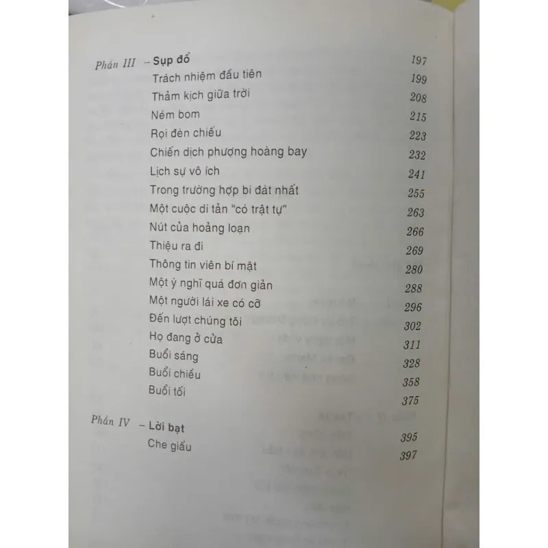 CUỘC THÁO CHẠY TÁN LOẠN - NGÔ DƯ dịch 711530