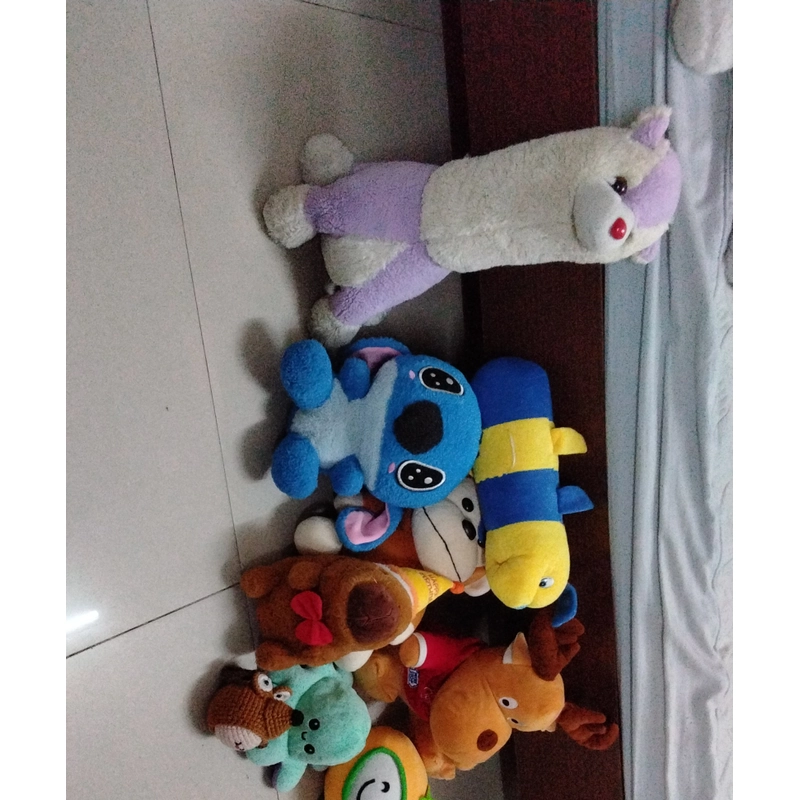 Combo thú nhồi bông dễ thương, êm ái. 498064