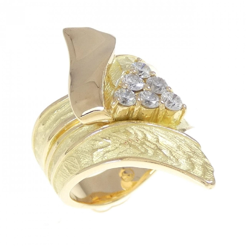 Nhẫn kim cương K18YG 0.38CT - Hàng hiệu Chính hãng 854821