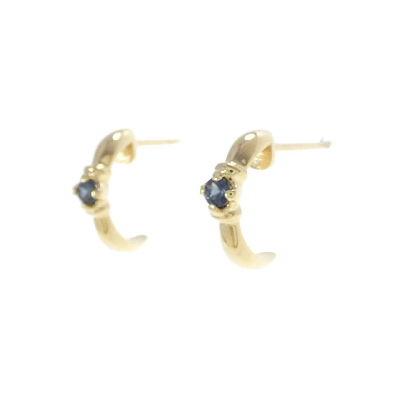 K18YG Bông tai Sapphire - Hàng hiệu Chính hãng 865948