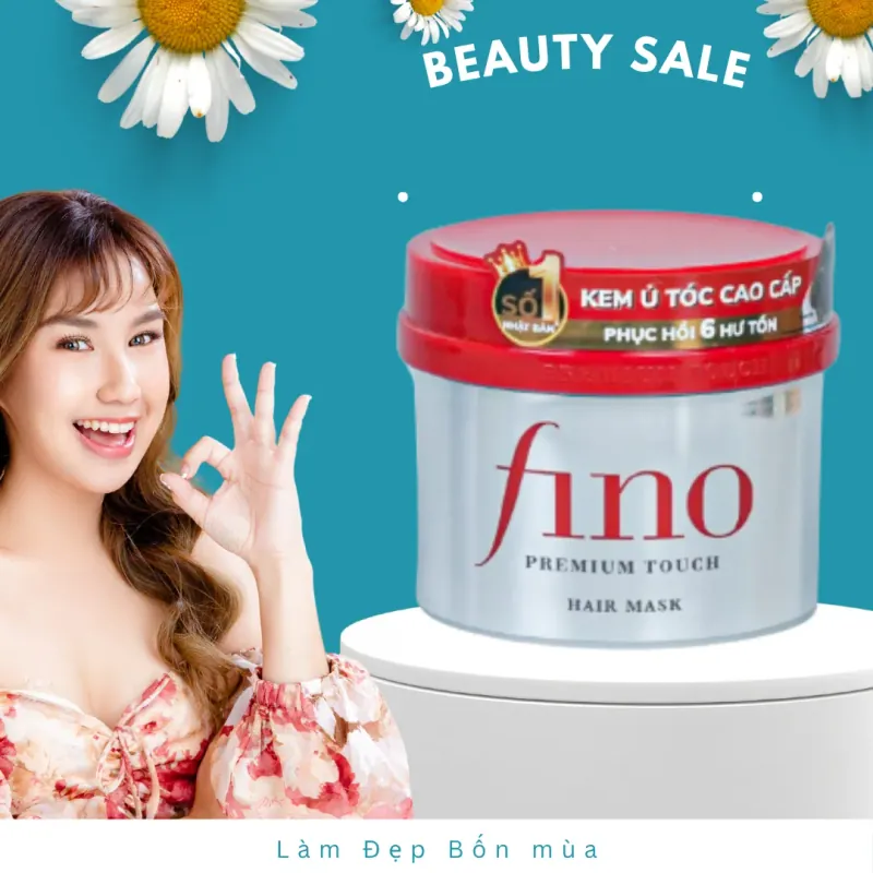 Kem Ủ Tóc Fino Dưỡng Ẩm, Hỗ Trợ Cải Thiện Tóc Hư Tổn Premium Touch 230g 572882