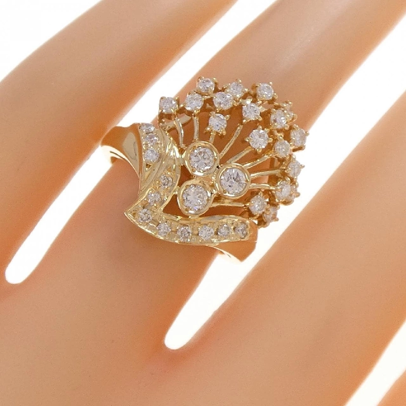 Nhẫn kim cương K18YG 0.78CT - Hàng hiệu Authentic 853682