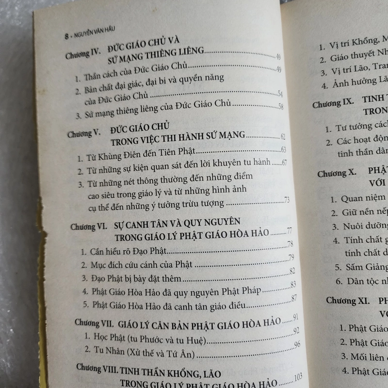 Nhận thức Phật giáo Hòa Hảo | Nguyễn Văn Hầu | xước ít mép sách như hình 469343