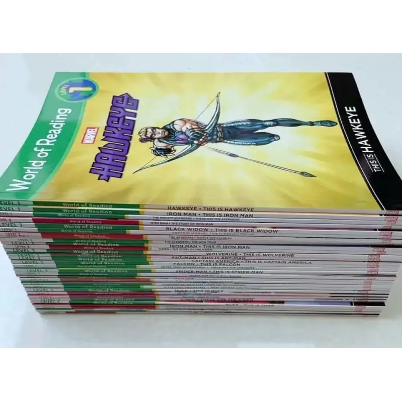 Sách - Marvel World of Reading (trọn bộ 31 quyển) 565473