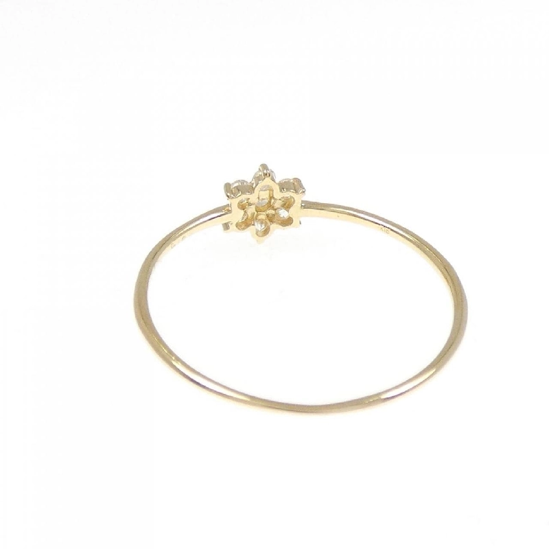 Nhẫn kim cương hoa K18YG 0.10CT - Hàng hiệu Authentic 851075